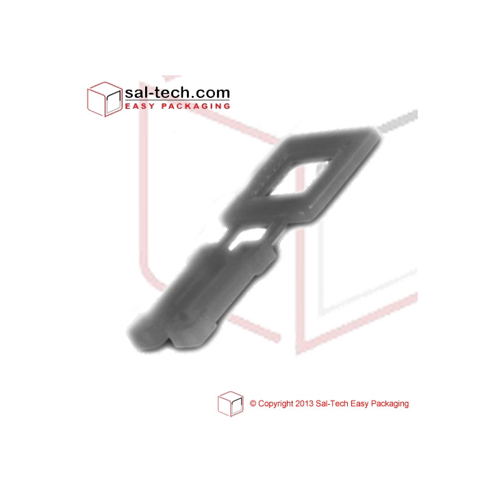 Plastic Buckles 13S Black for manual strapping